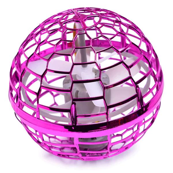 ワーム・オー　WHAM-O フライングライトボール 小サイズ 空飛ぶボール LEDライト搭載 玩具 ...
