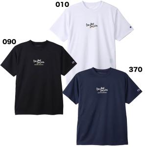 【ネコポス送料無料】チャンピオン Champion ショートスリーブ Tシャツ メンズ 半袖 Tシャツ トップス スポーツウェア C3-XB313｜futabaathlete