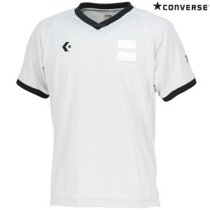 バスケ レフェリーウェア レフェリーシャツ 半袖 コンバース CONVERSE B142151 バスケットボール レフリー 審判｜futabaathlete