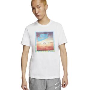 ナイキ NIKE メンズ Tシャツ AS NSW TEE AQUA PHOTO CT6591-100 半袖Tシャツ ランニング フィットネス ジム プリント トレーニングウェア ホワイト