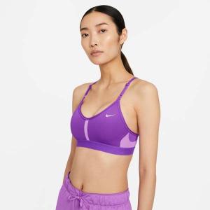ナイキ NIKE レディース スポーツブラ Vネックインディブラ CZ4457-528 ウィメンズ インナー