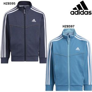 アディダス adidas ジュニア YB 24/7 デニム 23Q1 DKH15 ジャージ ジャケット トレーニングウェア｜futabaathlete