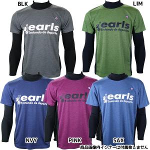 【ネコポス送料無料】アールズコート Earls Court  メンズ レディース シャツ単体 EC-ST003 Tシャツ 半袖 プラクティスシャツ プラシャツ｜futabaathlete