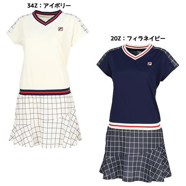 フィラ FILA レディース テニスウエアーシャツ FDZEL0035 ワンピース
