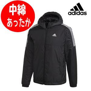 中綿ジャケット 中綿ブレーカー メンズ フード付きジャケット アディダス adidas ウインドウェア アウトドア IZG09 防寒 ウインドウェア アウトドア