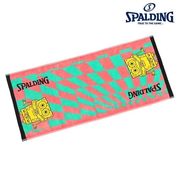 スポルティング spalding バスケットボール プリントタオル スポーツタオル スポンジ・ボブ ...
