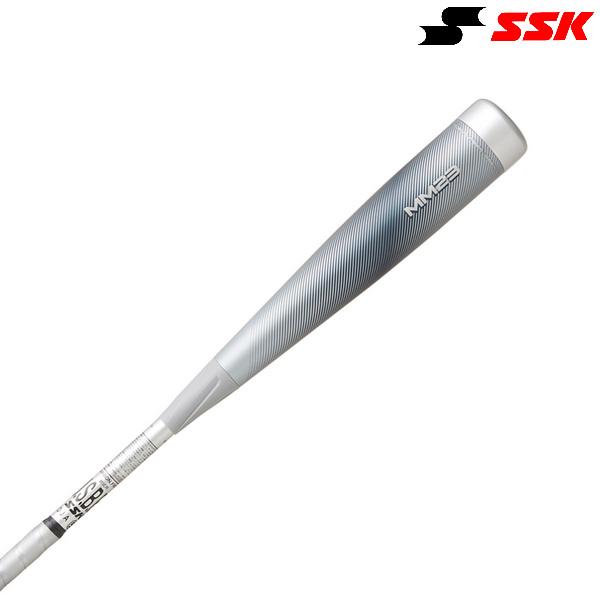 エスエスケイ SSK 野球バット 軟式FRP製バット MM23 シルバー SBB4037SLV 一般...