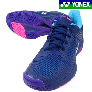 ヨネックス YONEX レディース ソニケージ2LAC SHTS2LAC-235 ウィメンズ テニスシューズ オールコート用 ネイビーパープル