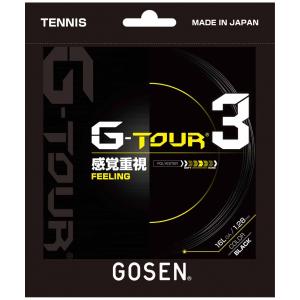 ゴーセン GOSEN 硬式テニス ガット G-TOUR TSGT30BK｜futabaathlete