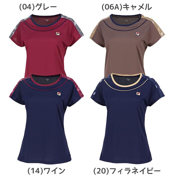 【ネコポス送料無料】FILA フィラ テニス レディース ゲームシャツ VL2948