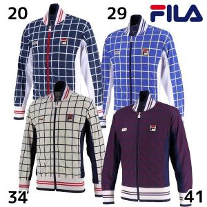 フィラ FILA ビンテージボルグトラックジャケット VM5375 レディース キャップ サンバイザー 女性 ウィメンズ｜futabaathlete