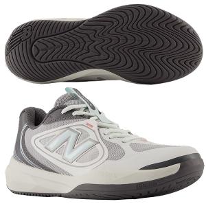 ニューバランス New Balance レディース テニスシューズ FuelCell 796v5 オールコート用 ホワイト W79676K