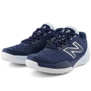 ニューバランス New Balance レディース テニスシューズ WCO996V2E WCO996Y5-2E オムニ クレーコート 2E ネイビー｜futabaathlete