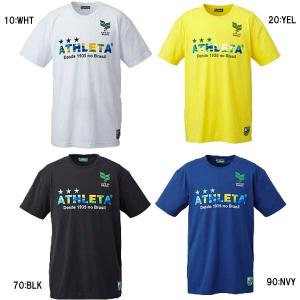 アスレタ ATHLETA ブラジルロゴｔシャツ　03274 　サッカー　フットサル　Tシャツ　メンズ｜futabaharajuku