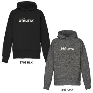 アスレタ ATHLETA ジュニア スウェットパーカー サッカー フットサル 裏起毛 あったか パーカー 03378J｜futabaharajuku