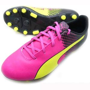 プーマ puma ジュニア サッカースパイク エヴォスピード 5.5 トリックス HG JR 103620-01｜futabaharajuku