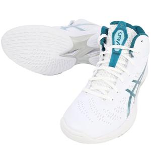 アシックス asics メンズ レディース バスケットボールシューズ ゲルフープ V16 GELHOOP V16 1063A079-101 バッシュ 軽量 ナロー 細め ホワイト｜futabaharajuku