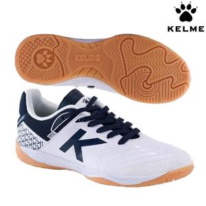 ケルメ KELME  K-PIVOT  155808-171 サッカー フットサル シューズ インドア 室内用 ホワイト/ネイビー｜futabaharajuku