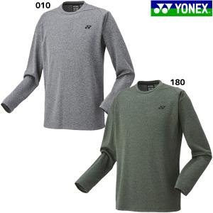 【ネコポス送料無料】ヨネックス YONEX テニスウェア シャツ 16666 ユニロングスリーブTシャツ 長袖｜futabaharajuku