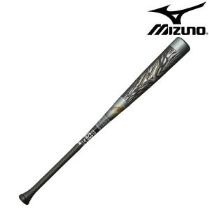 ミズノ mizuno 軟式用 ビヨンドマックスギガキング フレアグリップ 1CJBR14084  野球 軟式用バット シルバー×ブラック 84cm｜futabaharajuku