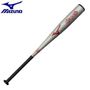 ウィルドライブ レッド ミズノ mizuno 軟式 野球 バット 金属バット 82cm 670g ミドルバランス 部活 練習 シルバー 1CJMR16082｜futabaharajuku