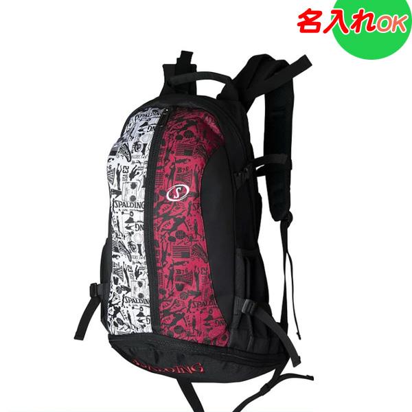 名入れ刺繍！ スポルディング  バックパック リュック バスケットボール　ケイジャー　グラフィティレ...