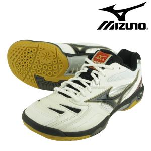 ミズノ MIZUNO ウエーブファング プロ 71GA1700-09 メンズ バドミントンシューズ 天然皮革 上級者向け｜futabaharajuku