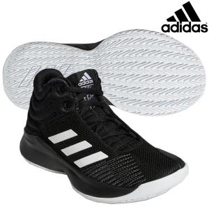 アディダス adidas ミニバスシューズ ジュニア Pro Spark 2018 K AH2644 バスケットボール シューズ  バスケ 子供用 キッズ バッシュ コアブラック