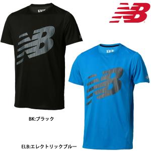 ニューバランス New Balance メンズ ランニングシャツ アクセレレイトショートスリーブグラフィックTシャツ AMT71066｜futabaharajuku