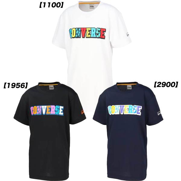 【ネコポス送料無料】コンバース CONVERSE JRプリントTシャツ バスケットボール 半袖シャツ...