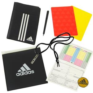 【ネコポス対応可】  アディダス adidas レフェリー スターターセット DML96-BR1406 サッカー 審判用品 セット エントリー 初心者｜futabaharajuku