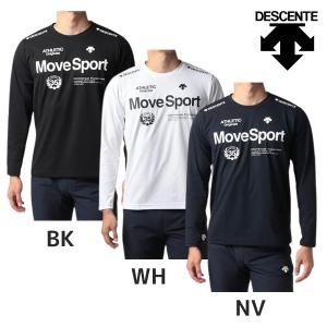 【ネコポス送料無料】デサント DESCENTE 長袖 Tシャツ S.F.TECH サンスクリーン　スポーツウェア UVカット 吸汗速乾 トレーニング ジム ランニング 部活 練習着｜futabaharajuku