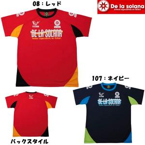 デラソラーナ De la solana サッカー フットサル 半袖プラクティスシャツ DS283 練習着 Tシャツ｜futabaharajuku
