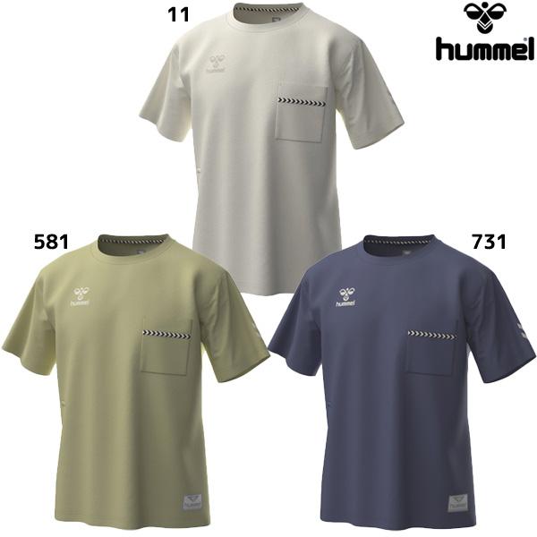 ヒュンメル hummel HMP 胸ポケットTシャツ HAP4187 半袖 トレーニングシャツ