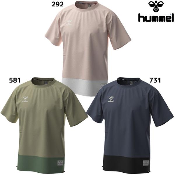ヒュンメル hummel HMP ウーブンミックス Tシャツ HAP4190 半袖 トレーニングシャ...