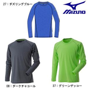 ミズノ mizuno メンズ マラソン ランニングTシャツ（長袖）　J2MA6506｜futabaharajuku