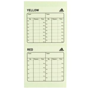 サッカー レフリー カードステッカー アディダス adidas JH401-V09359  審判 用品｜futabaharajuku