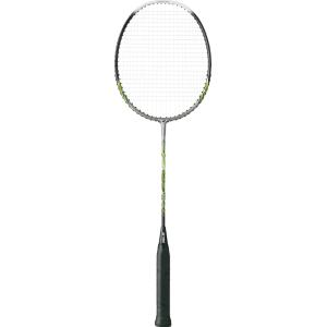 ヨネックス YONEX 張上げ済み マッスルパワー２（張上） シルバー/ライム MP2-703 初心者｜futabaharajuku