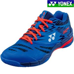 ヨネックス YONEX バドミントンシューズ パワークッション840 ミッド ミッドカット POWER CUSHION 840 MID ロイヤルブルー 3E設計 SHB840MD-066｜futabaharajuku