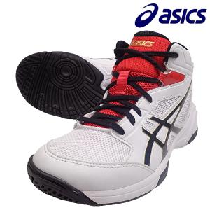 【名入れ無料サービス】【セール】アシックス ASICS DUNKSHOT MB 8 TBF139-100 ジュニア バスケットボールシューズ バッシュ ミニバス 練習 部活 ホワイト 特価｜futabaharajuku