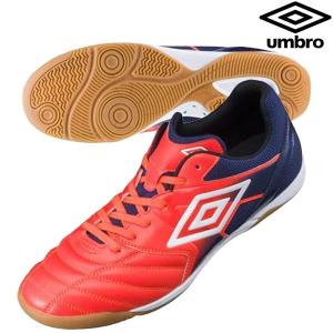 アンブロ umbro アクセレイターSALA IN UF2LJB04RD フットサルシューズ インドアシューズ インドア 室内 体育館 レッド｜futabaharajuku