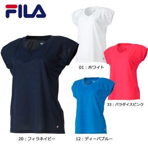 フィラ FILA ゲームシャツ VL1208 テニス ウィメンズ レディース 半袖 Ｔシャツ｜futabaharajuku