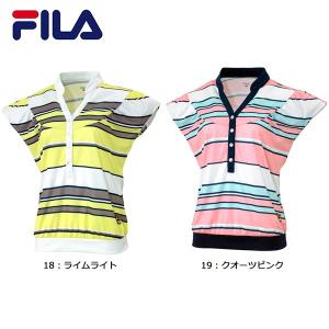 フィラ FILA ポロシャツ VL1396 テニス ウィメンズ レディース 半袖｜futabaharajuku