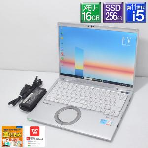 ほぼ未使用 超美品 BIOS累積使用70H Panasonic FV1■レッツノート CF-FV1RDAVS Core i5 1145G7 2.6GHz/メモリー16GB/SSD 256GB(NVMe)/QHD14型/Win10 Pro/21001-2｜futabaya-one