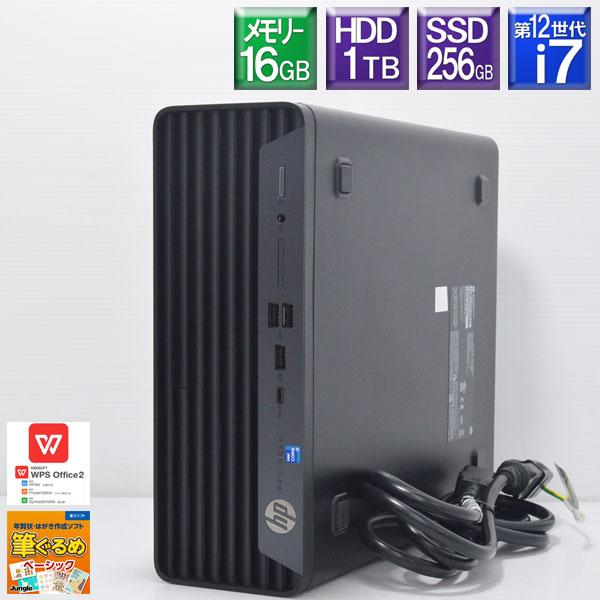 程度良好 Win11Pro SSD搭載 HP■Pro SFF 400 G9 Core i7 1270...