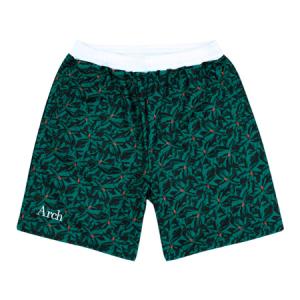 2023年冬新作 アーチ バスパン Arch split logo shorts【black】 B123