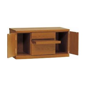 仏壇 モダン仏壇 お仏壇ワイド置き台ロー　膳引ガラス付き ライト色