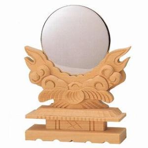 雲水彫神鏡 神具　１．５寸　｜futakiya-shop