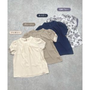トップス ブラウス レディース 半袖 30代 ...の詳細画像2