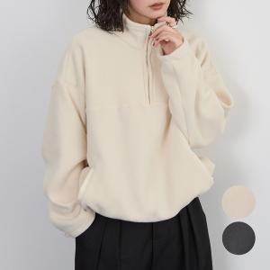 LINEクーポン利用で4990円★トップス フリース プルオーバー デイリー カジュアル 大人カジュアル 秋 冬 セットアップ可能 韓国ファッション/フリーストップス